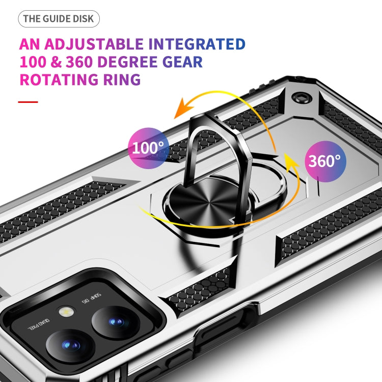 RING ARMOR Tvrdený kryt pre Motorola Moto G14 - sivý