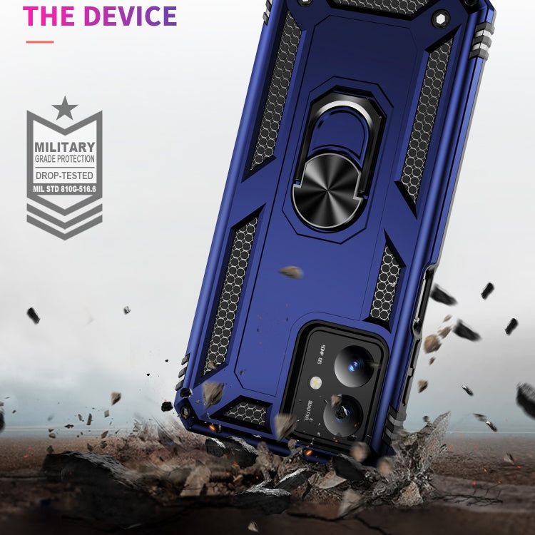 RING ARMOR Tvrdený kryt pre Motorola Moto G14 - modrý