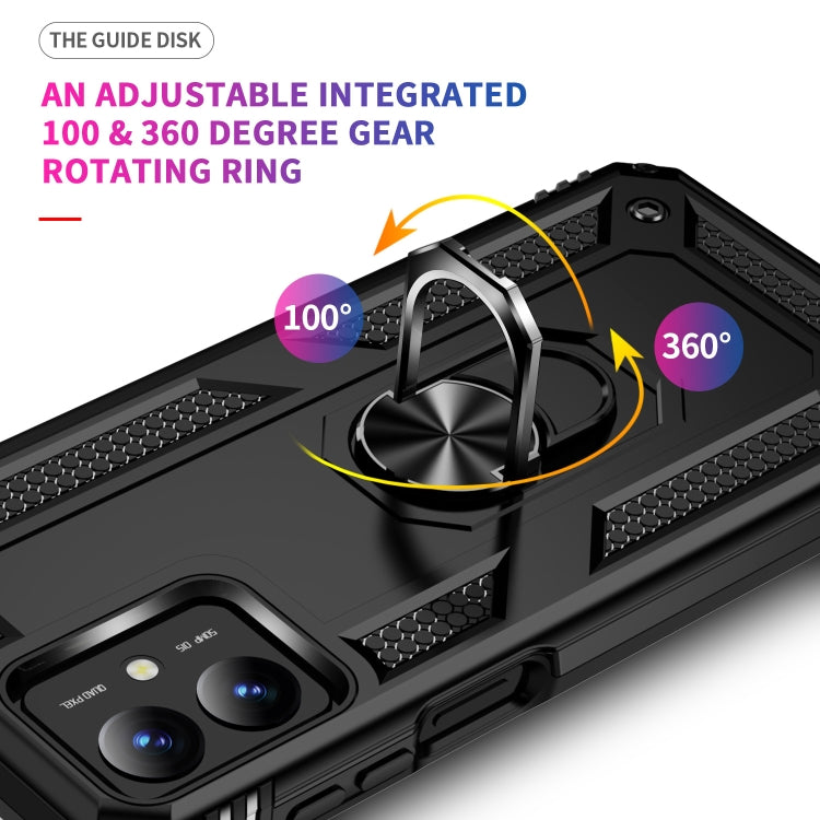 RING ARMOR Tvrdený kryt pre Motorola Moto G14 - čierny