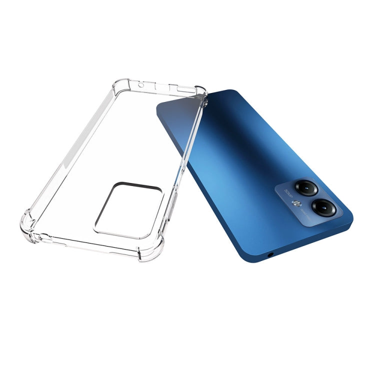 TRANSPARENTNÝ Silikónový obal pre Motorola Moto G14 - priesvitný