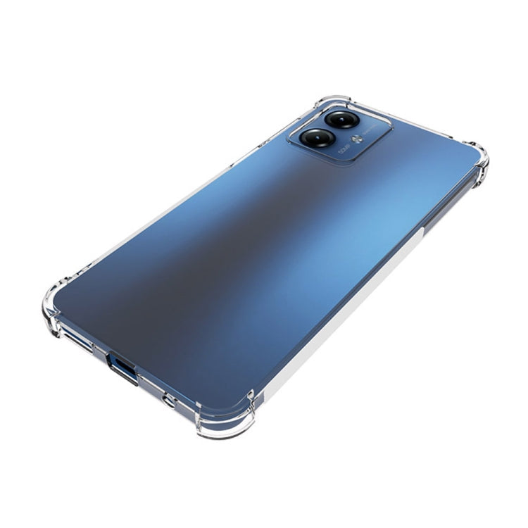 TRANSPARENTNÝ Silikónový obal pre Motorola Moto G14 - priesvitný