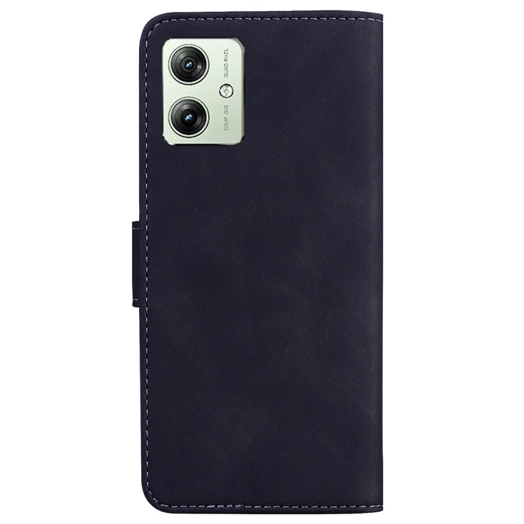 SOLID Knižkové puzdro pre Motorola Moto G54 5G / G54 5G Power Edition - čierne
