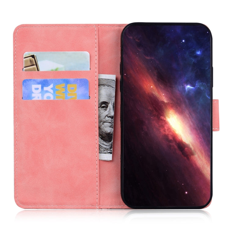 SOLID Knižkové puzdro pre Motorola Moto G54 5G / G54 5G Power Edition - ružové