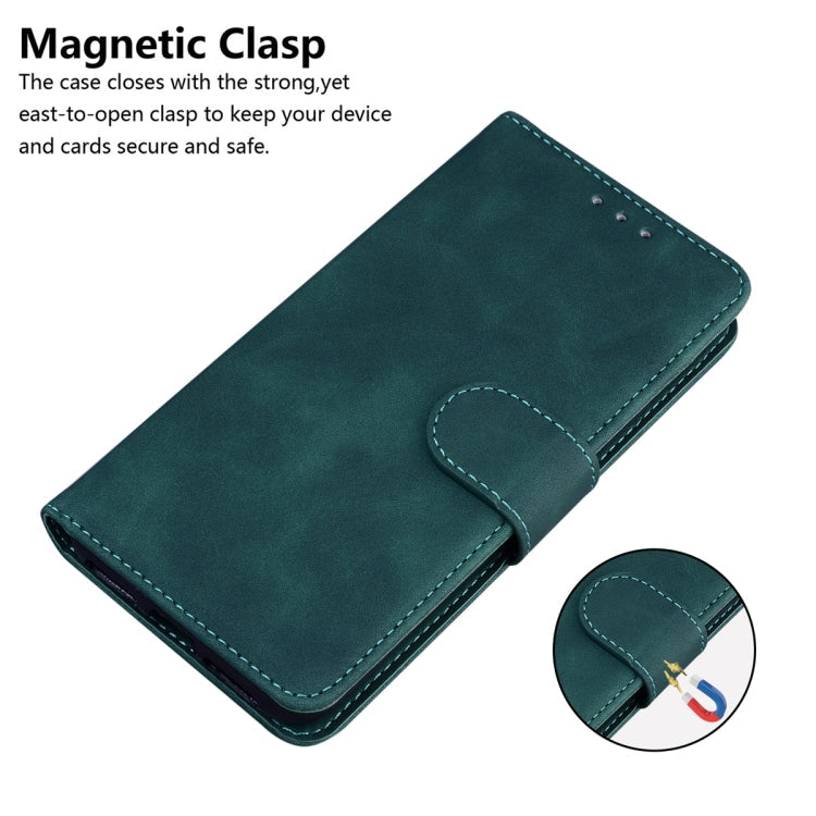 SOLID Knižkové puzdro pre Motorola Moto G54 5G / G54 5G Power Edition - zelené