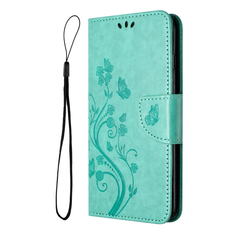 BUTTERFLY Knižkové puzdro pre Motorola Moto G54 5G / G54 5G Power Edition - mentolové