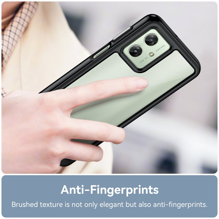 ACRYLIC Zadný kryt pre Motorola Moto G54 5G / G54 5G Power Edition - čierny