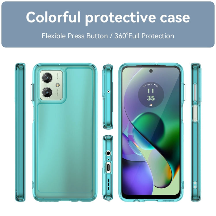 CANDY Zadný obal Motorola Moto G54 5G / G54 5G Power Edition - modrý