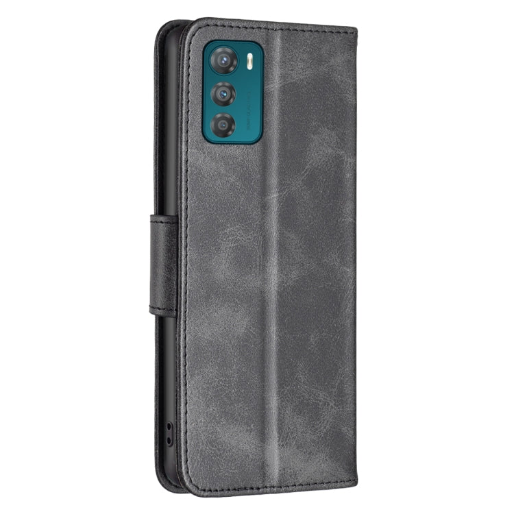 LAMBSKIN Knižkové puzdro pre Motorola Moto G42 - čierne