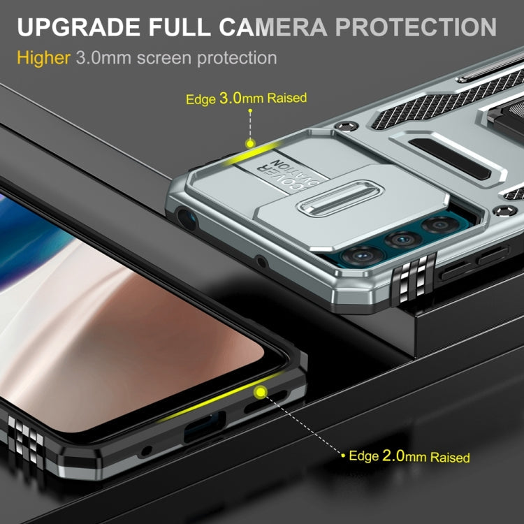 HOLDER ARMOR Tvrdený kryt pre Motorola Moto G42 - sivý
