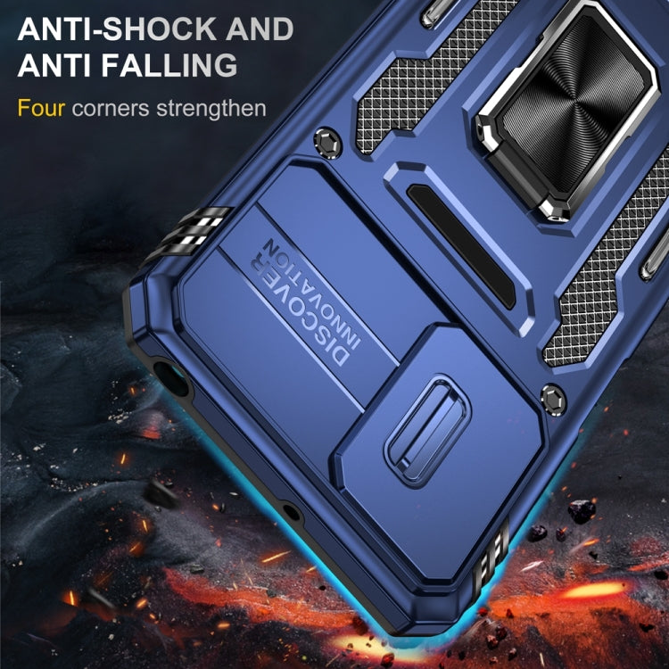 HOLDER ARMOR Tvrdený kryt pre Motorola Moto G42 - modrý