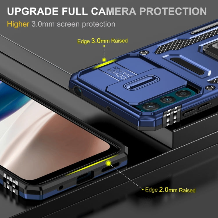 HOLDER ARMOR Tvrdený kryt pre Motorola Moto G42 - modrý