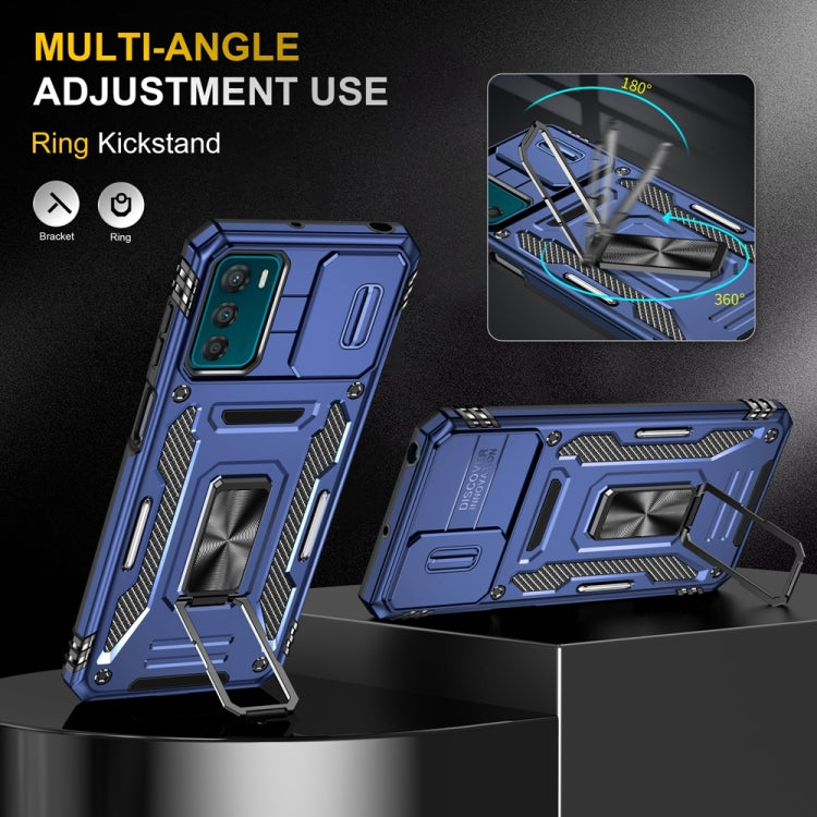 HOLDER ARMOR Tvrdený kryt pre Motorola Moto G42 - modrý
