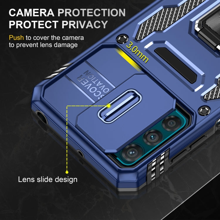 HOLDER ARMOR Tvrdený kryt pre Motorola Moto G42 - modrý