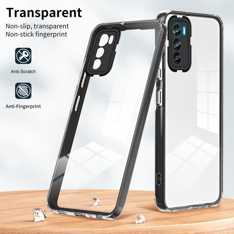 FRAME Zadný kryt pre Motorola Moto G42 - čierny