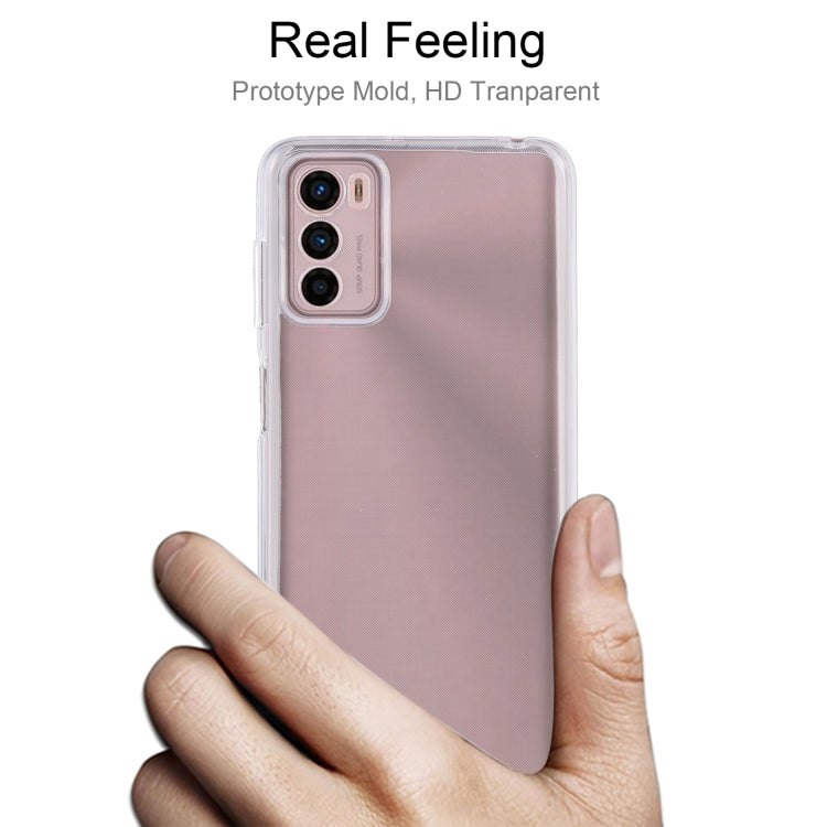 TRANSPARENTNÝ Silikónový obal pre Motorola Moto G42 - priesvitný
