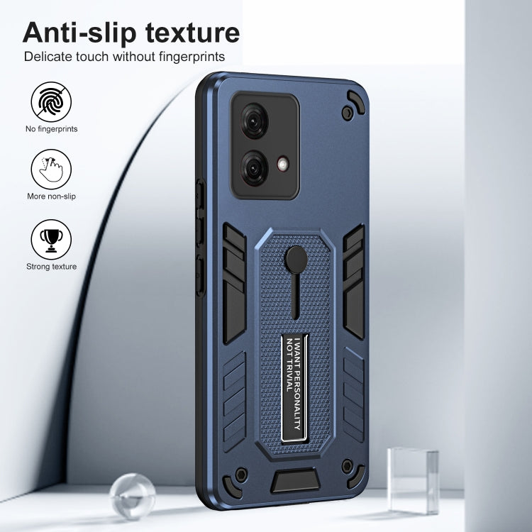 HOLDER ARMOR Tvrdený kryt pre Motorola Moto G84 5G - modrý