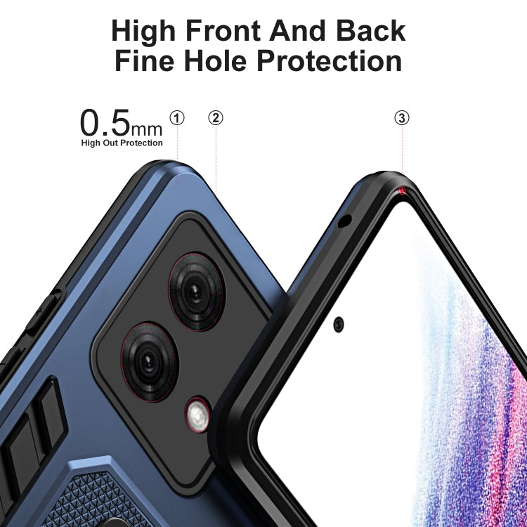 HOLDER ARMOR Tvrdený kryt pre Motorola Moto G84 5G - modrý
