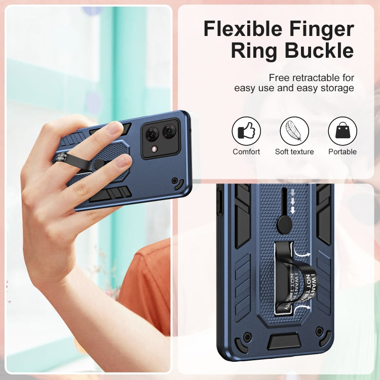 HOLDER ARMOR Tvrdený kryt pre Motorola Moto G84 5G - modrý