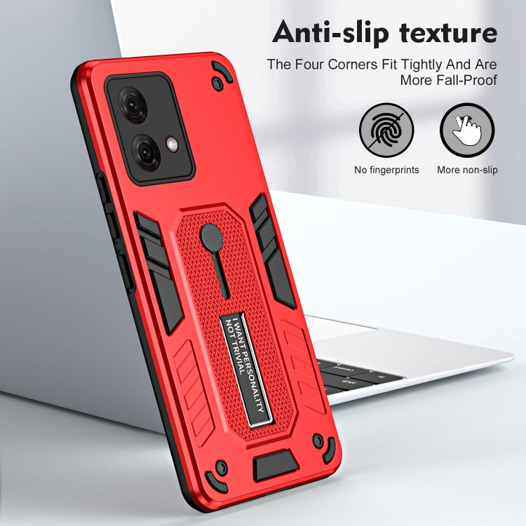 HOLDER ARMOR Tvrdený kryt pre Motorola Moto G84 5G - červený