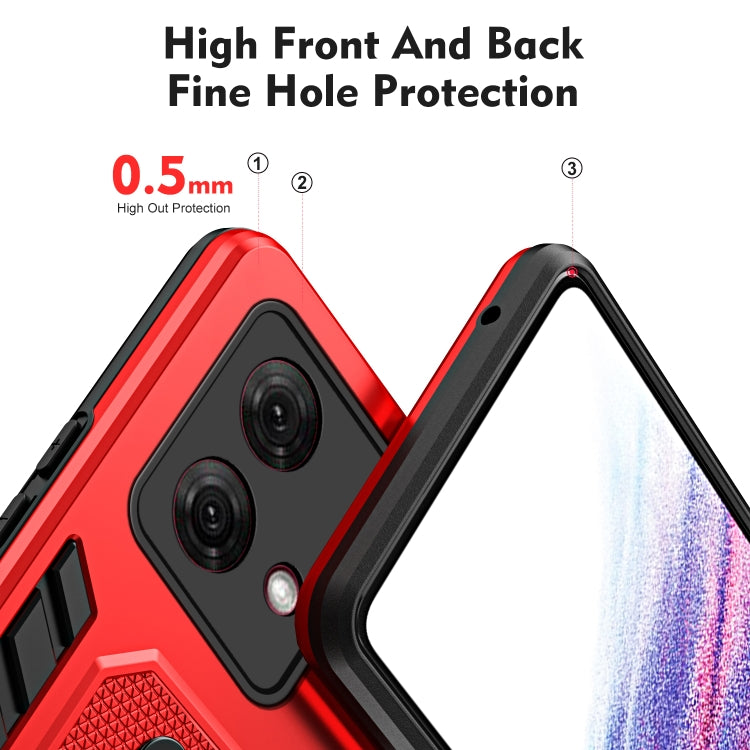 HOLDER ARMOR Tvrdený kryt pre Motorola Moto G84 5G - červený