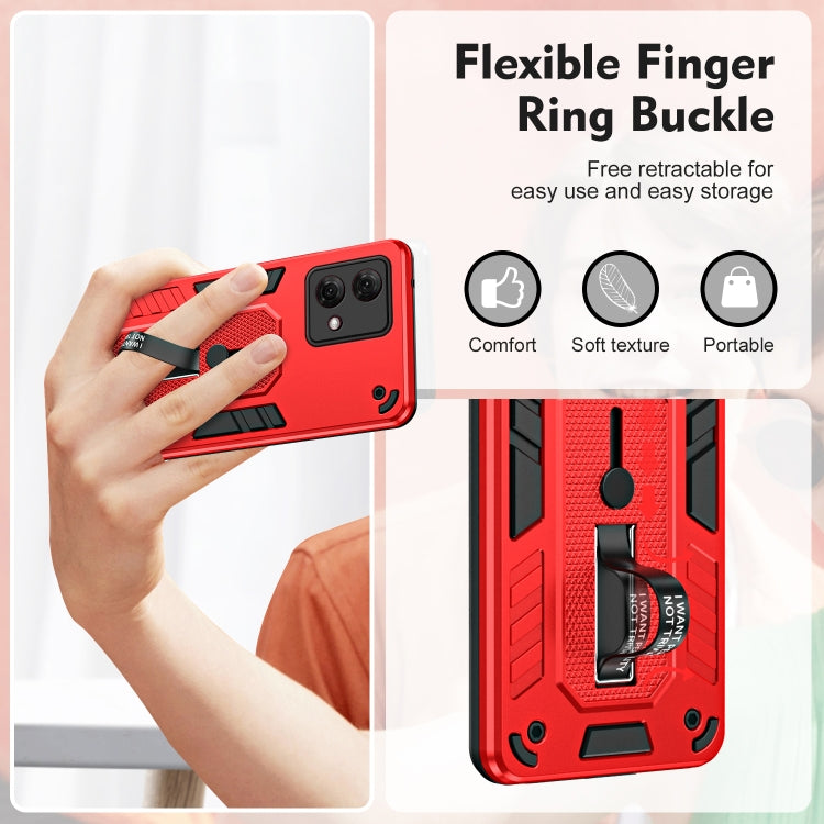 HOLDER ARMOR Tvrdený kryt pre Motorola Moto G84 5G - červený
