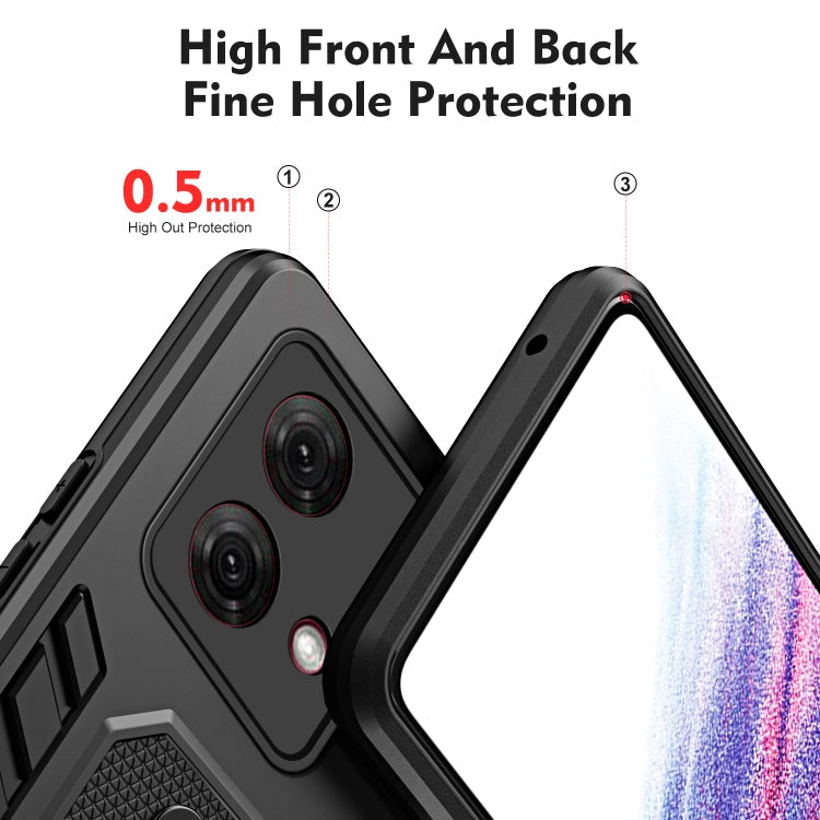 HOLDER ARMOR Tvrdený kryt pre Motorola Moto G84 5G - čierny
