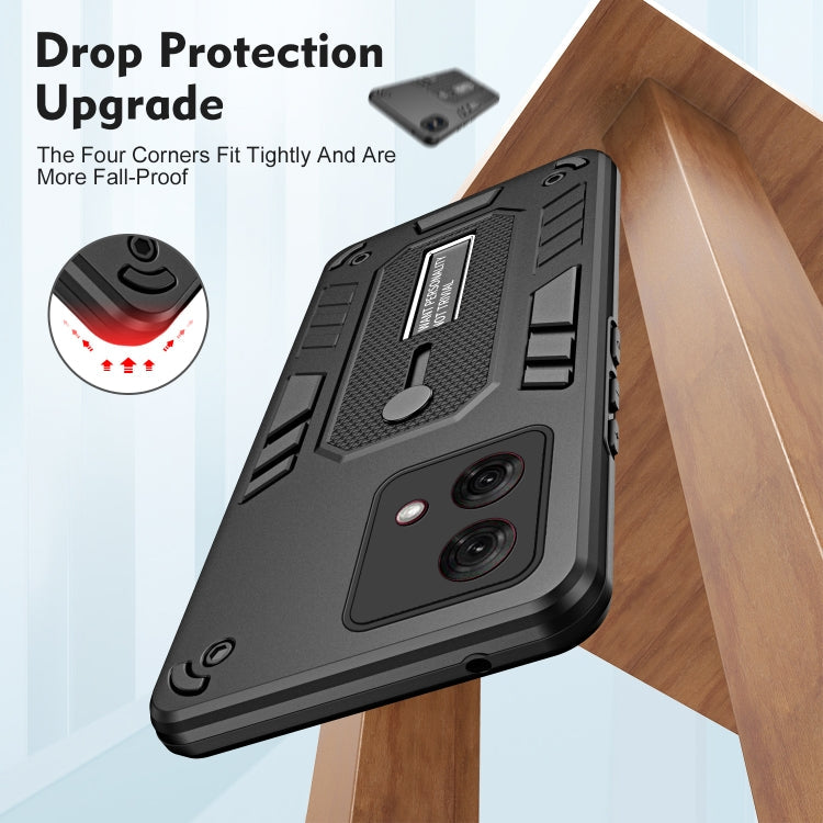 HOLDER ARMOR Tvrdený kryt pre Motorola Moto G84 5G - čierny