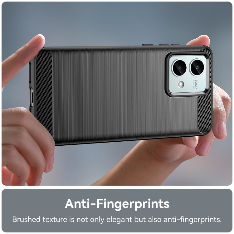 CARBON Zadný obal pre Motorola Moto G84 5G - čierny