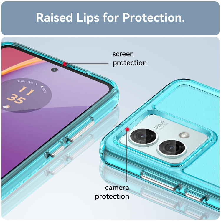 CANDY Zadný obal pre Motorola Moto G84 5G - modrý