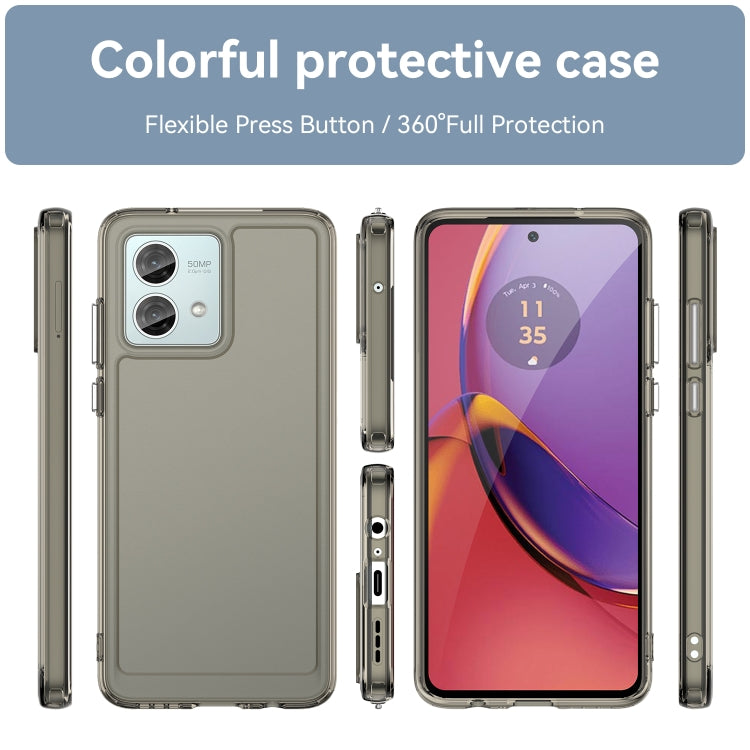 CANDY Zadný obal pre Motorola Moto G84 5G - sivý