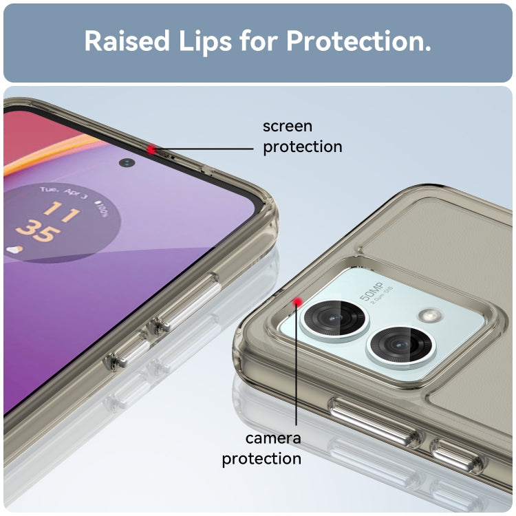 CANDY Zadný obal pre Motorola Moto G84 5G - sivý