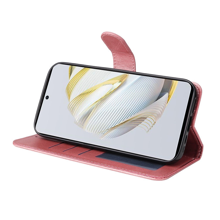 CALF Knižkové puzdro pre Huawei nova 10 SE - ružové