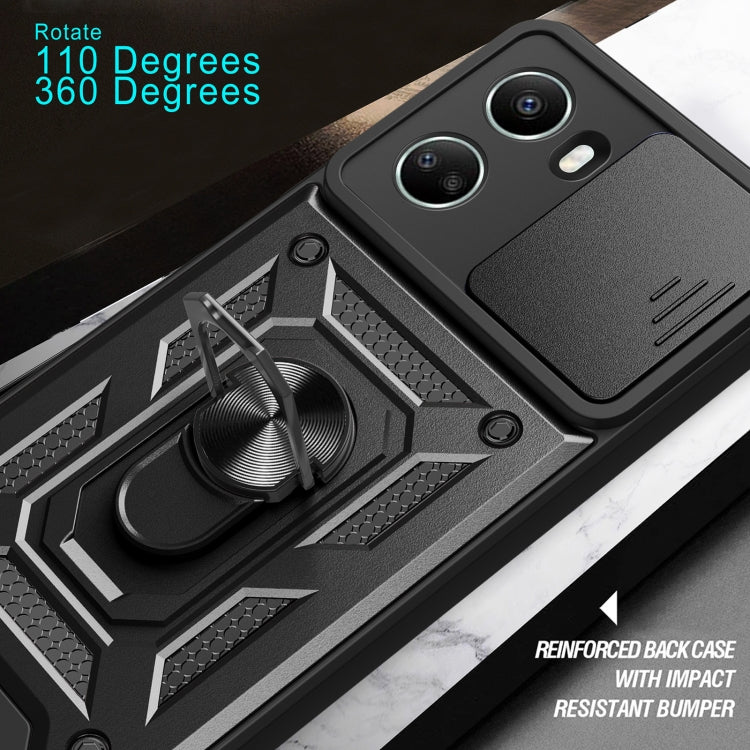 SLIDING ARMOR Tvrdený kryt pre Huawei nova 10 SE - zelený
