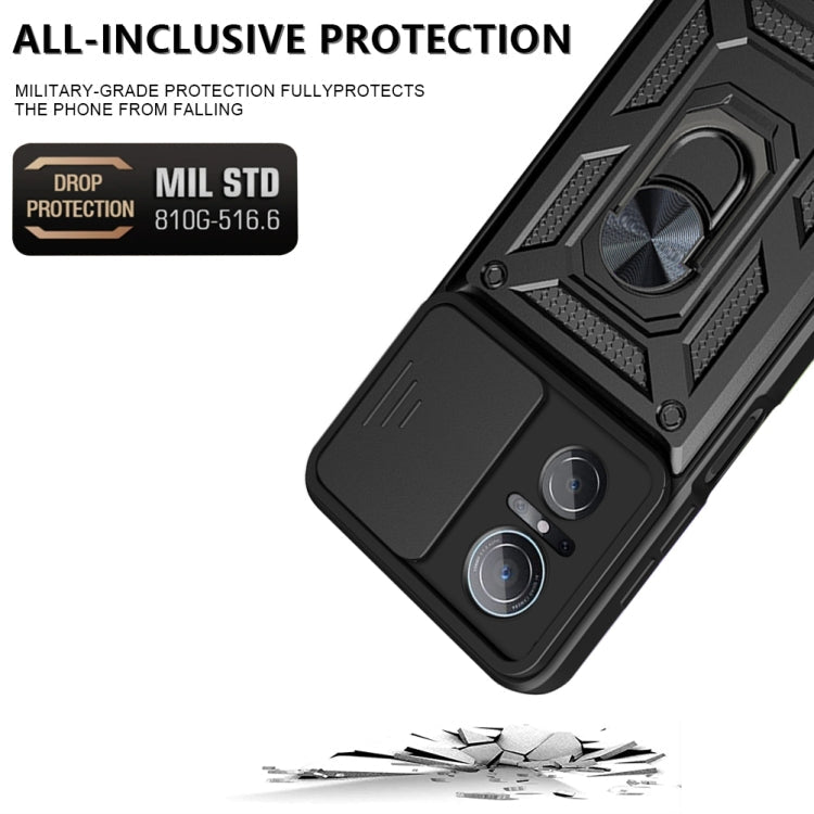 SLIDING ARMOR Tvrdený kryt pre Huawei Nova 9 SE - červený