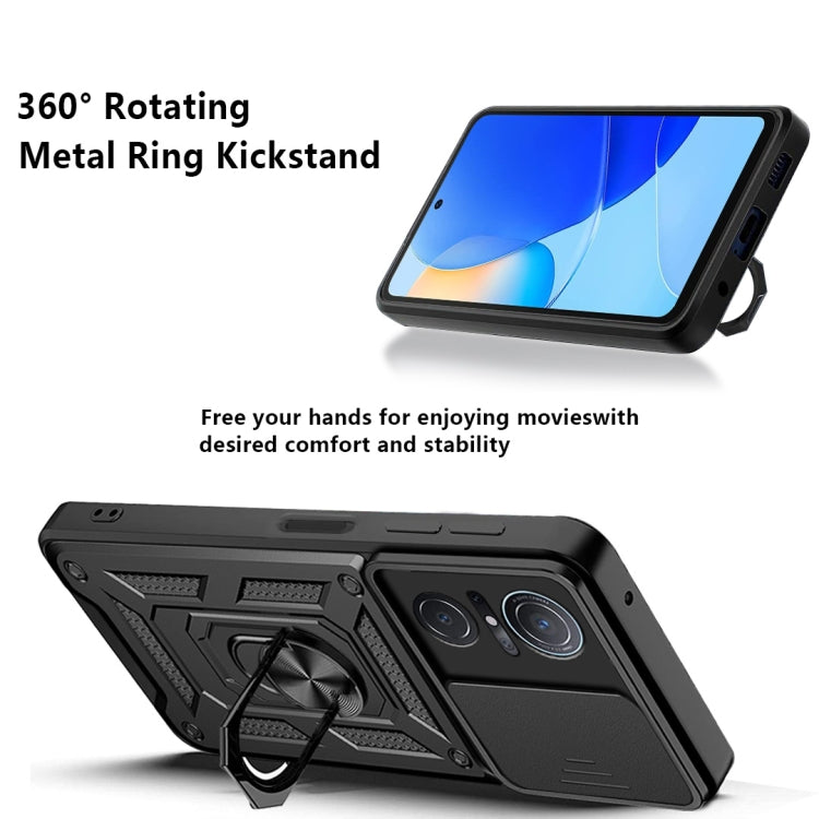 SLIDING ARMOR Tvrdený kryt pre Huawei Nova 9 SE - červený