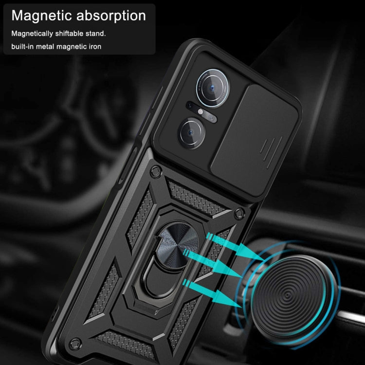 SLIDING ARMOR Tvrdený kryt pre Huawei Nova 9 SE - červený