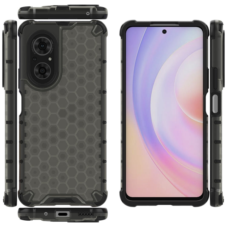 HONEYCOMB Tvrdený kryt pre Huawei Nova 9 SE - čierny