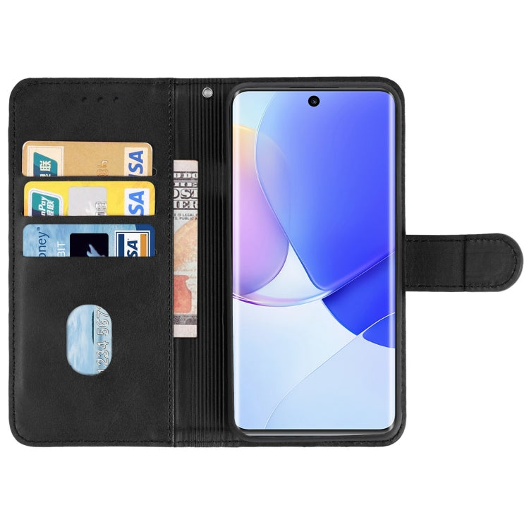SOLID Knižkové puzdro pre Huawei Nova 9 - čierne