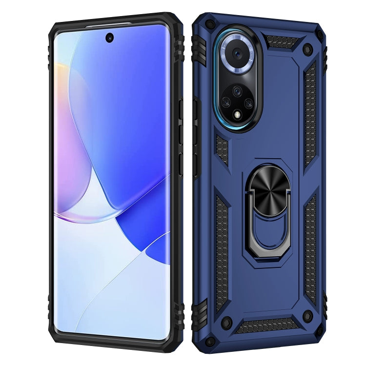 RING ARMOR Tvrdený kryt pre Huawei Nova 9 - modrý