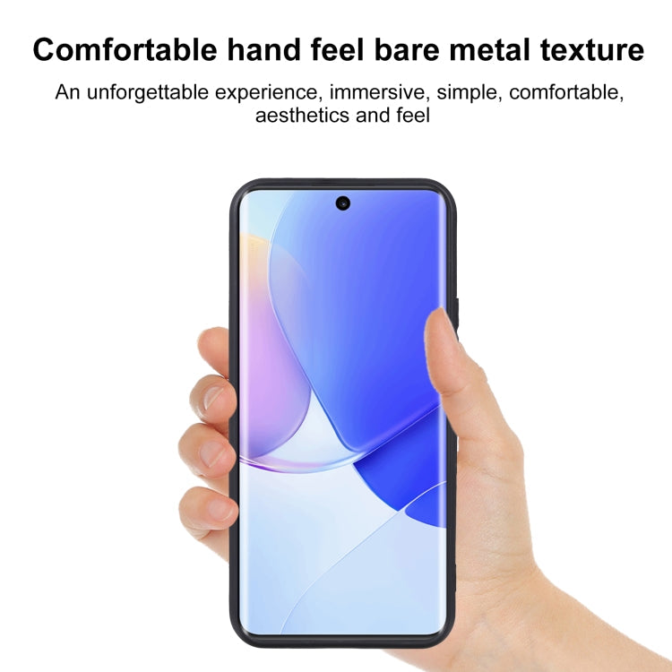 MATT Silikónový obal pre Huawei Nova 9 - čierny