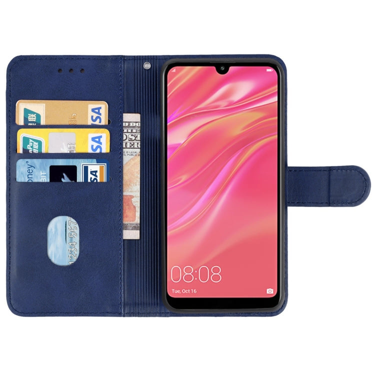 SOLID Knižkové puzdro pre Huawei Y7 2019 / Y7 Prime 2019 - modré