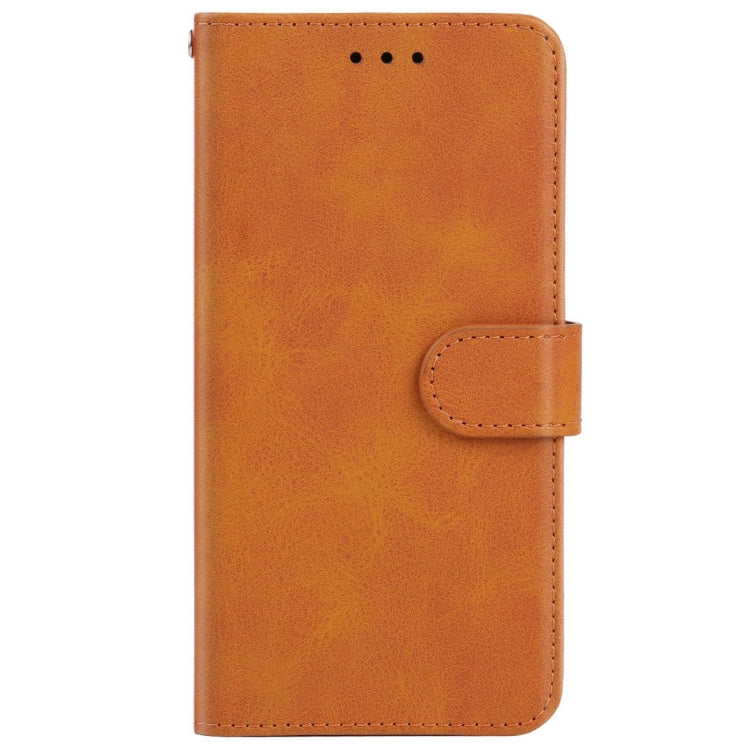 SOLID Knižkové puzdro pre Huawei Y7 2019 / Y7 Prime 2019 - hnedé