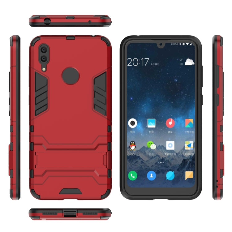 HOLDER ARMOR Tvrdený kryt pre Huawei Y7 2019 / Y7 Prime 2019 - červený