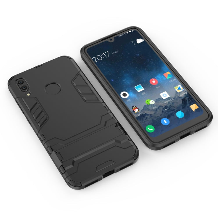 HOLDER ARMOR Tvrdený kryt pre Huawei Y7 2019 / Y7 Prime 2019 - čierny