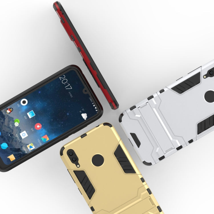 HOLDER ARMOR Tvrdený kryt pre Huawei Y7 2019 / Y7 Prime 2019 - čierny