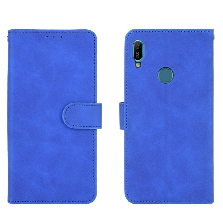 SOLID Knižkové puzdro pre Huawei Y6 2019 / Y6S 2019 - modré