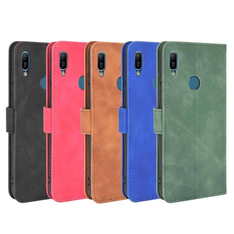 SOLID Knižkové puzdro pre Huawei Y6 2019 / Y6S 2019 - čierne