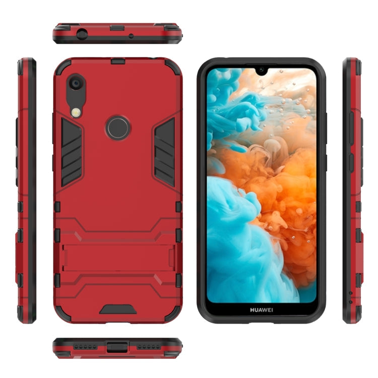 HOLDER ARMOR Tvrdený kryt pre Huawei Y6 2019 / Y6S 2019 - červený
