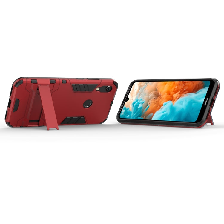 HOLDER ARMOR Tvrdený kryt pre Huawei Y6 2019 / Y6S 2019 - červený