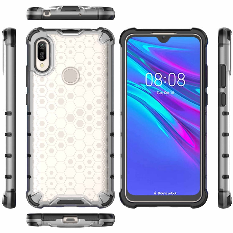 HONEYCOMB Tvrdený kryt pre Huawei Y6 2019 / Y6S 2019 - modrý